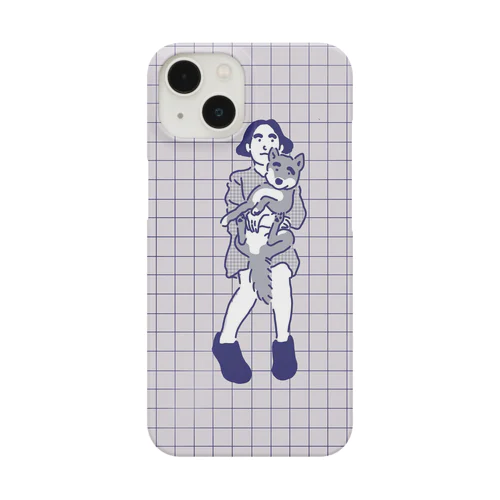 柴犬ポップライフ_シンプルスマホケース Smartphone Case