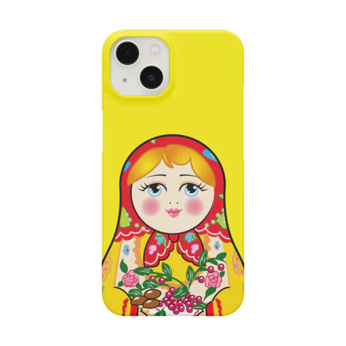 書籍『ロシア点描』（PHP研究所）公認グッズ「マトリョーシカスマホケースNo.5」 Smartphone Case