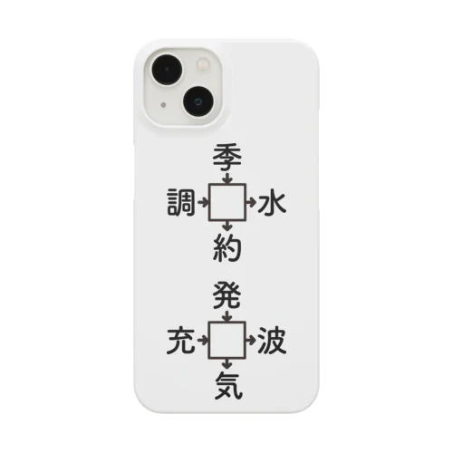 節電を真剣に考える Smartphone Case