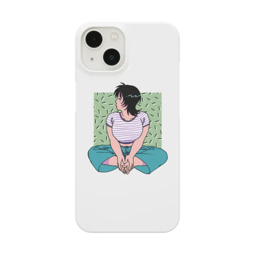 レトロでプラスサイズな女の子その1 Smartphone Case