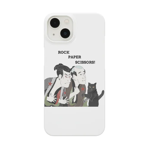 チョキを習得した猫 iPhone Smartphone Case