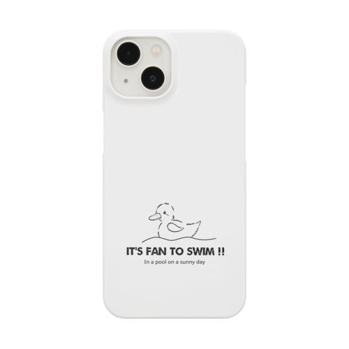 baby duck swimming Smartphone Case