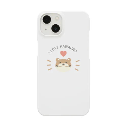 ILOVE♡かわうそくんスマホケース Smartphone Case