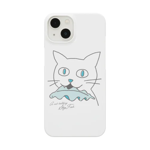 スカイフィッシュくわえたドラ猫追っかけて(280km/h) Smartphone Case