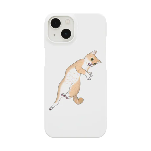 飛びかかる猫 Smartphone Case