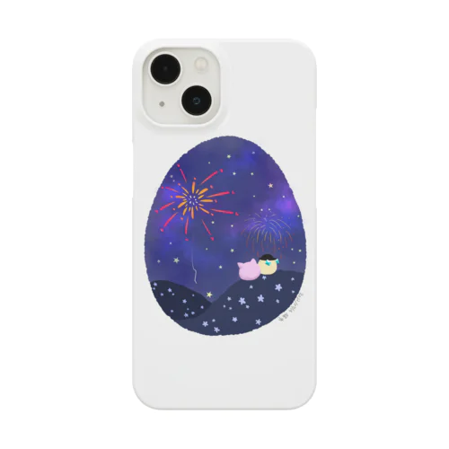 【おもちとほたもち】花火鑑賞 Smartphone Case