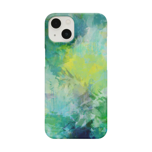 Abstract art 新緑 Smartphone Case