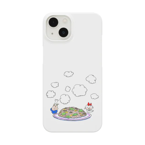 でっかい黒酢レタス炒飯つくったよ Smartphone Case