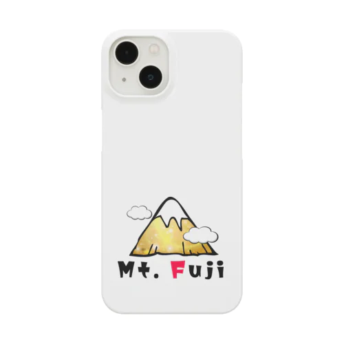 いいことありそう! 金運シリーズ　(富士山　Mt.Fuji) スマホケース