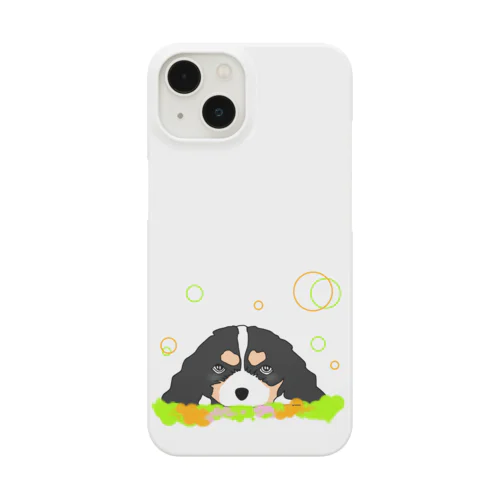 キャバリアトライカラー癒し犬 Smartphone Case