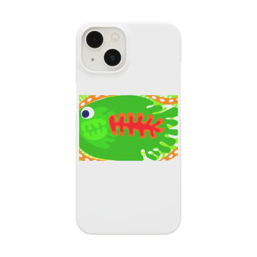 骨が丸見えのお魚 Smartphone Case