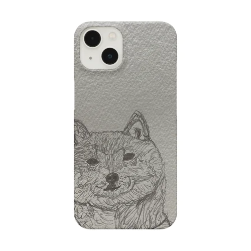 落書き柴犬スマホケース Smartphone Case