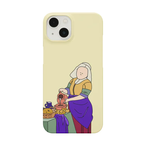 よってる牛乳を注ぐ女 その2 Smartphone Case