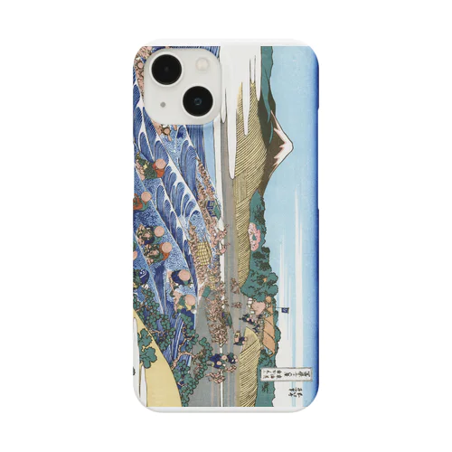 葛飾北斎_冨嶽三十六景　東海道金谷ノ不二 Smartphone Case