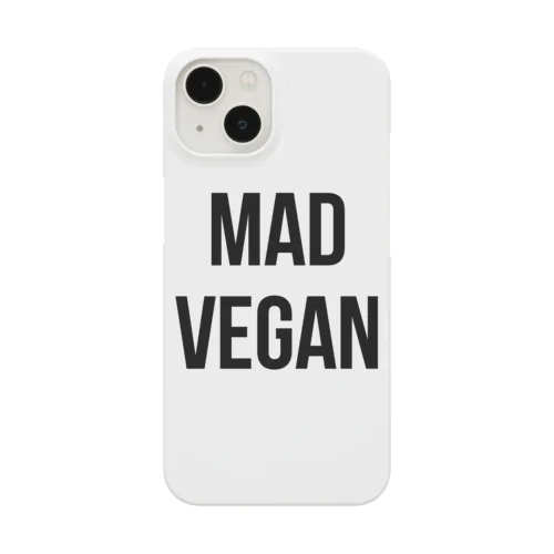 mad vegan（黒文字） スマホケース