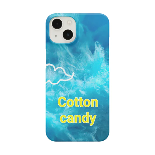 青いわたあめ Smartphone Case