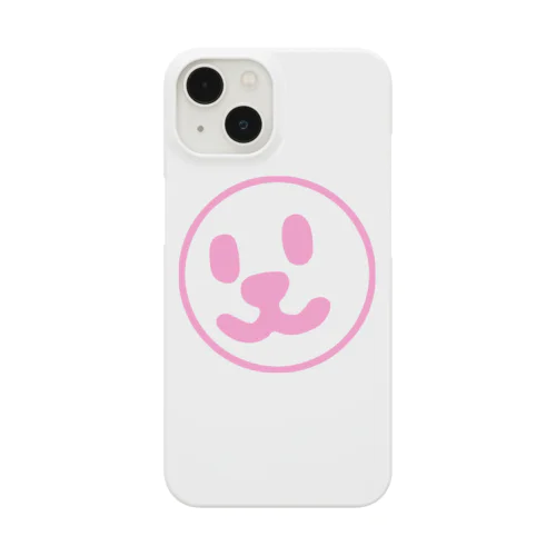 Smile Face Pink Line Smartphone Case