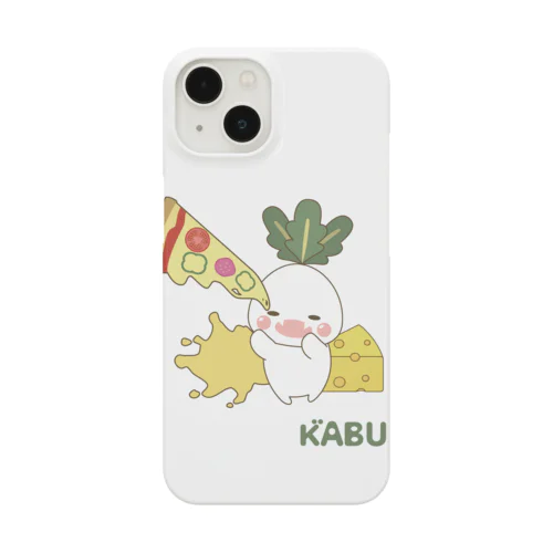 かぶのがぶのスマホケース(ピザ) Smartphone Case