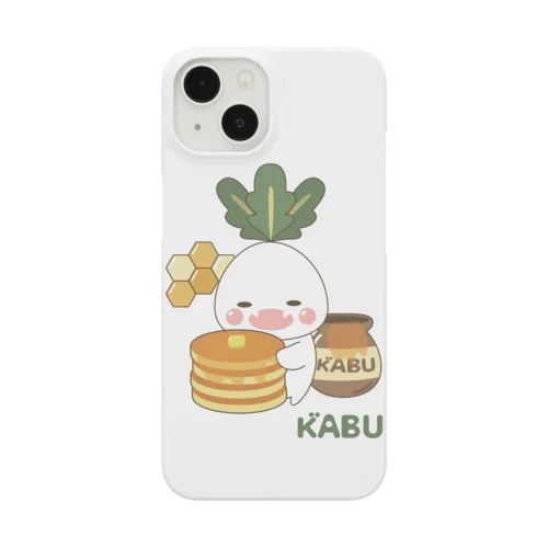 かぶのがぶのスマホケース(ホットケーキ) Smartphone Case