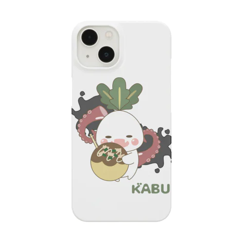 かぶのがぶのスマホケース(たこ焼き) Smartphone Case