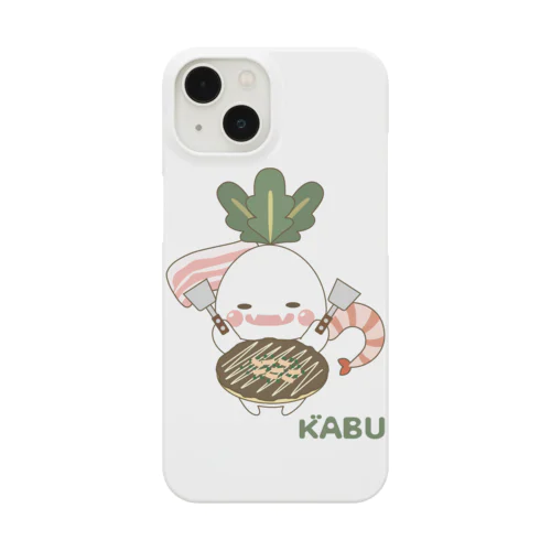 かぶのがぶのスマホケース(お好み焼き) Smartphone Case