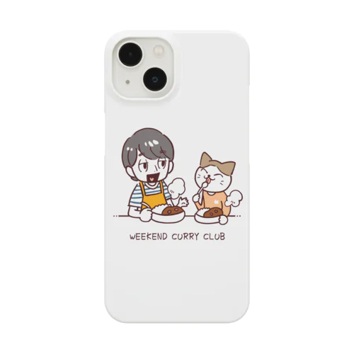 架空のカレークラブ「WEEKEND CURRY CLUB」 Smartphone Case