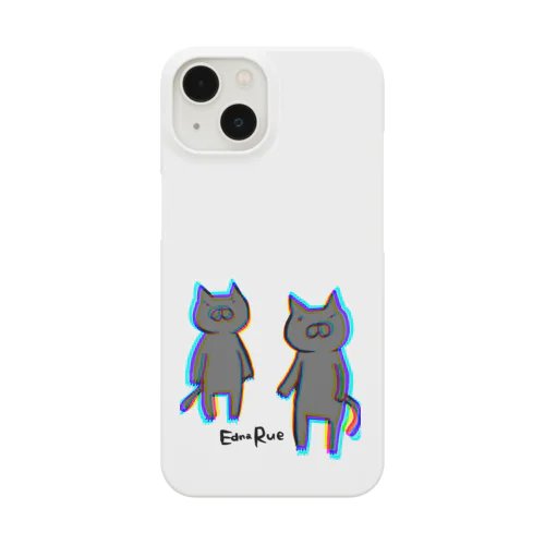 ちょっとチカチカするえどねこ Smartphone Case