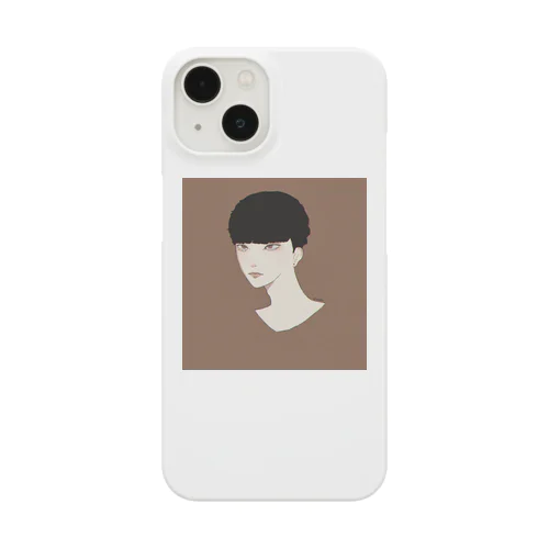 茶色の男の子 Smartphone Case