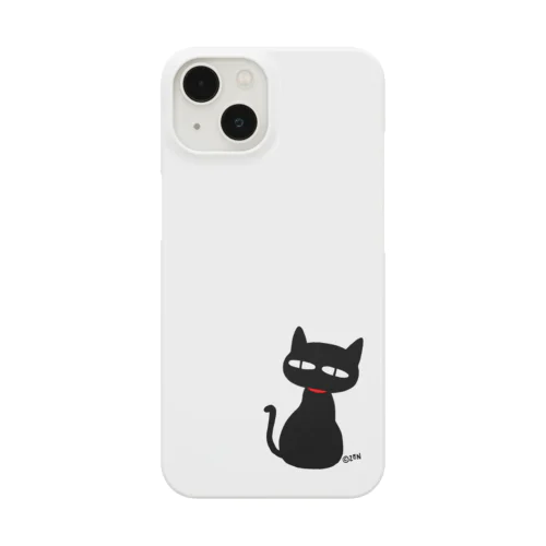 黒猫のKWU スマホケース