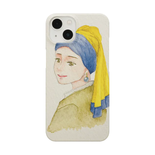 真珠の首飾りのあの子 Smartphone Case