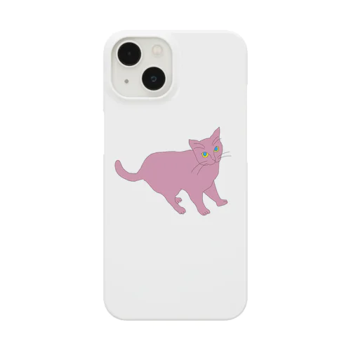 PINK CAT  Smartphone Case