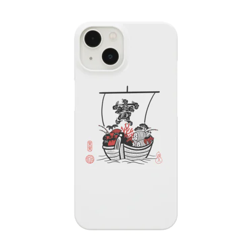 縁起物　宝船 Smartphone Case