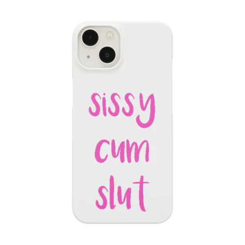 sissy cum slutシリーズ スマホケース