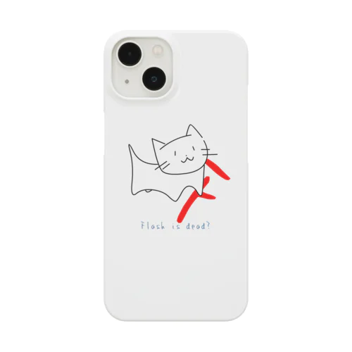 Flashをオーバーレイする猫 Smartphone Case