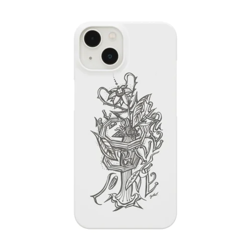 Be You, Give Love [隠れたメッセージ・愛の木・抽象画] Smartphone Case
