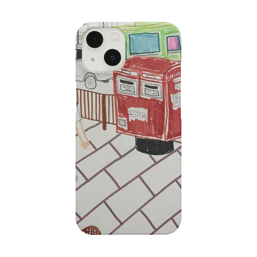 赤ポスト📮四条河原町 Smartphone Case