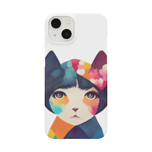 猫とコミュニケーション（クリア） Smartphone Case