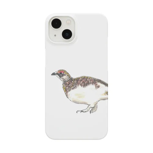 [森図鑑] 雷鳥のイラスト Smartphone Case