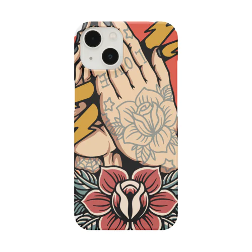 タトゥー デザイン 祈り TATOO Smartphone Case