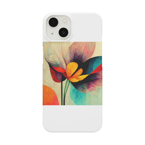 paint_flower_01 Smartphone Case