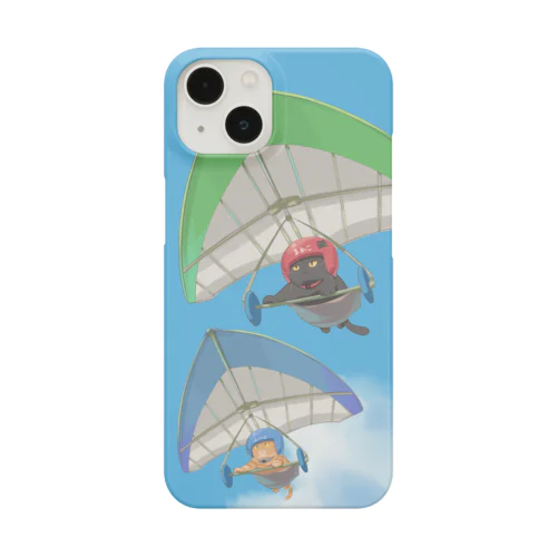 ハンググライダーねこ_まめこ&ふーこ Smartphone Case