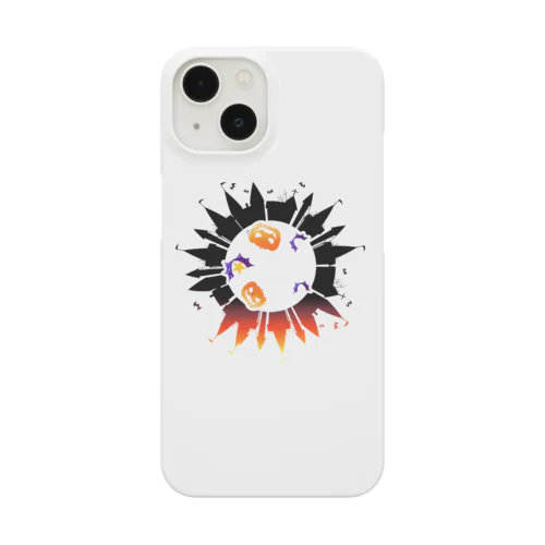 ハロウィンの街並みくん Smartphone Case