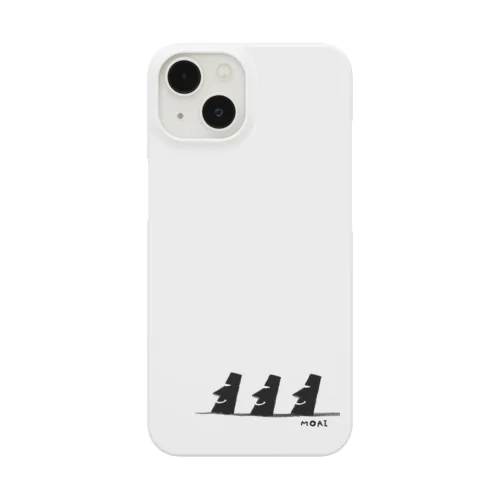 今日もモアイが3人並んでるモアイ☆ Smartphone Case