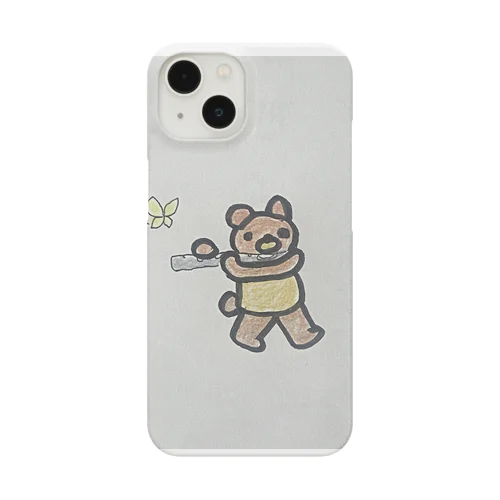 ももちゃんとフルートとひらひら蝶々 Smartphone Case