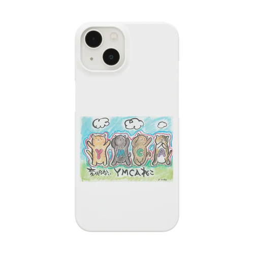 変化のないYMCAねこ Smartphone Case