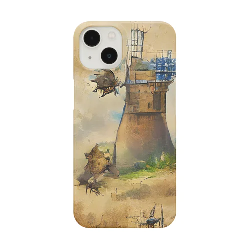 夕焼け風車 Smartphone Case