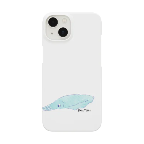 イカ　iPhoneケース 魚 海 Smartphone Case