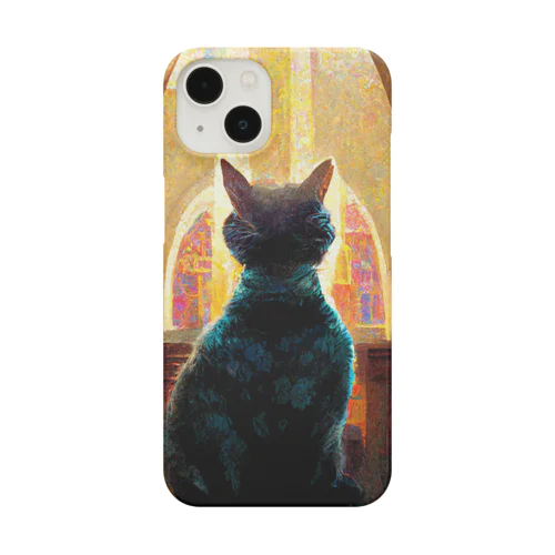 猫と教会 Smartphone Case