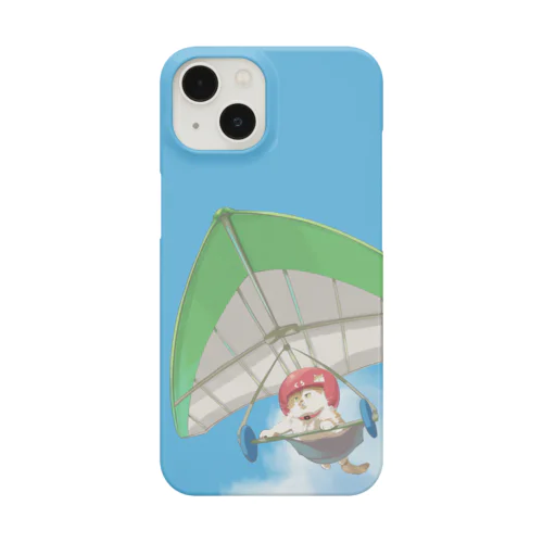 ハンググライダーねこ_くろ氏 Smartphone Case