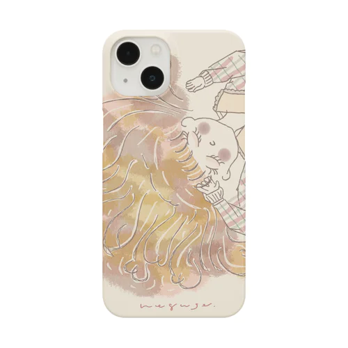 秋色の女の子。（サイン中央） Smartphone Case